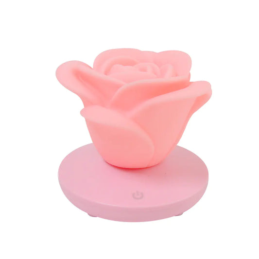 CROWN Rose Flower LED Touch Table Lamp