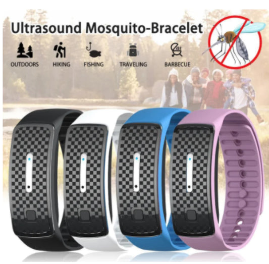 CROWN Ultrasonic Mosquito Repellent Bracelet