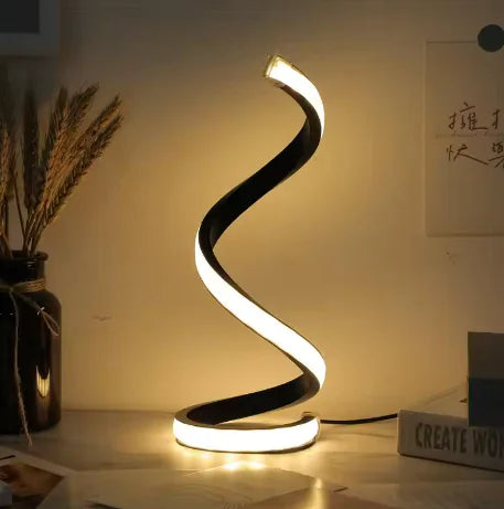 CROWN LED Spiral Table Lamp