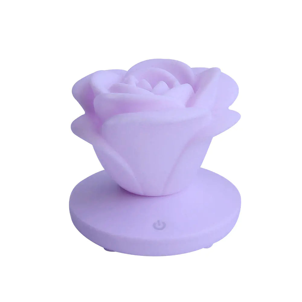 CROWN Rose Flower LED Touch Table Lamp
