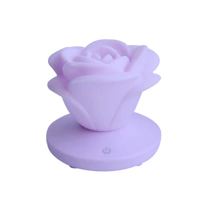 CROWN Rose Flower LED Touch Table Lamp
