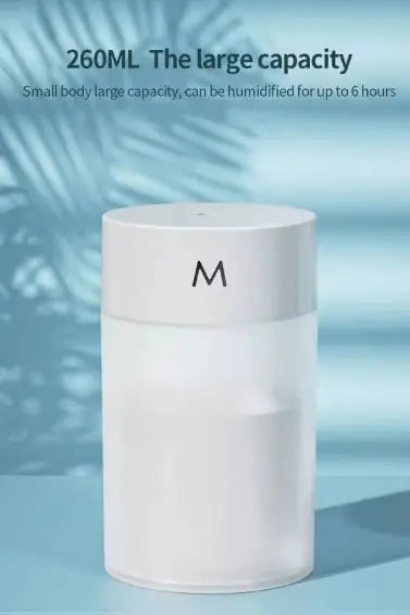 CROWN Ultrasonic Air Humidifier & Mini Aromatherapy Diffuser