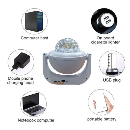 CROWN Disco Light with Remote