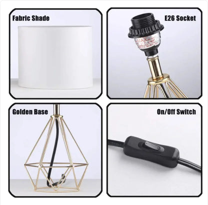 CROWN Crystal Diamond Table Lamp